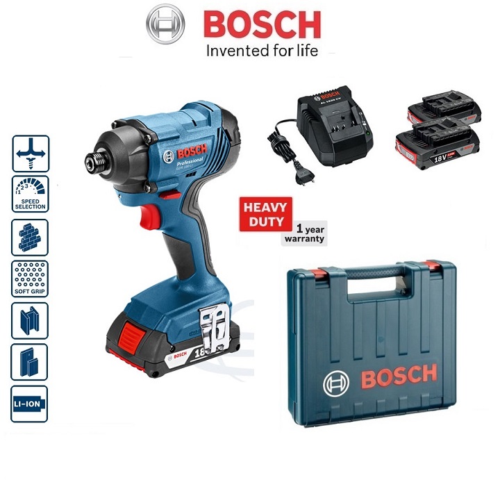 Máy khoan vặn vít dùng pin Bosch GDR 180-LI